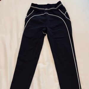 ALO Yoga airbrush high waste hear throb legging